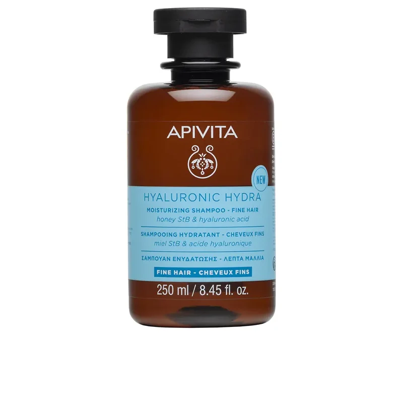 Apivita Hyaluronic Hydra Shampoo for Fine Hair - 250ml