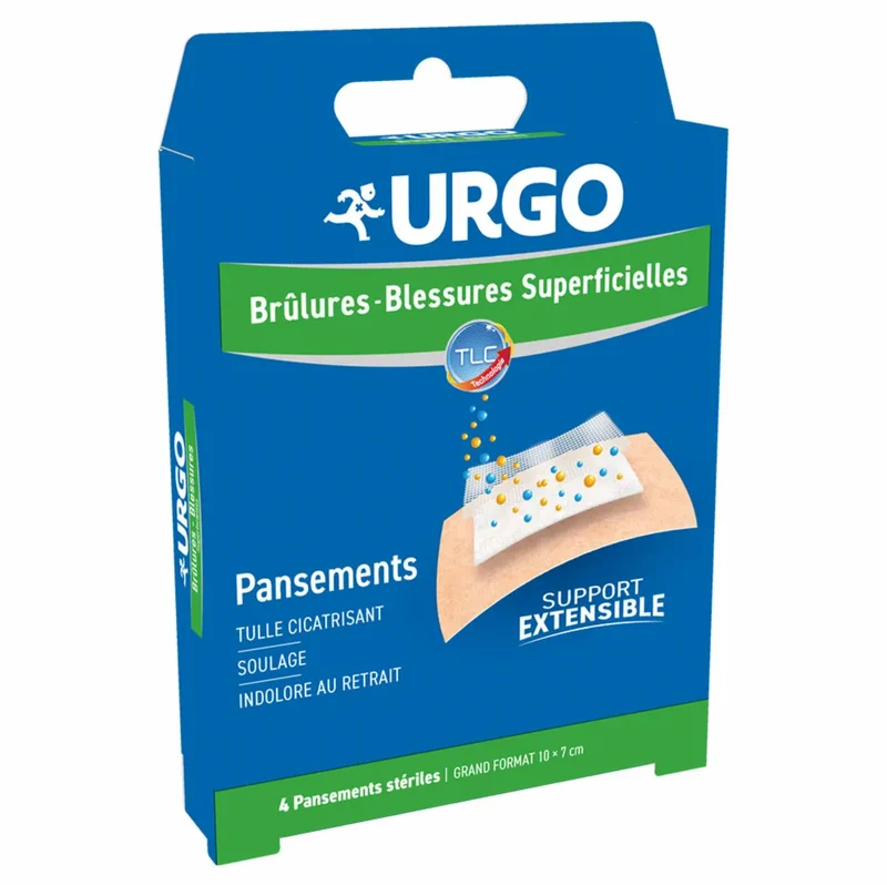 Urgo Burns Large Sterile Strip (x4 units)
