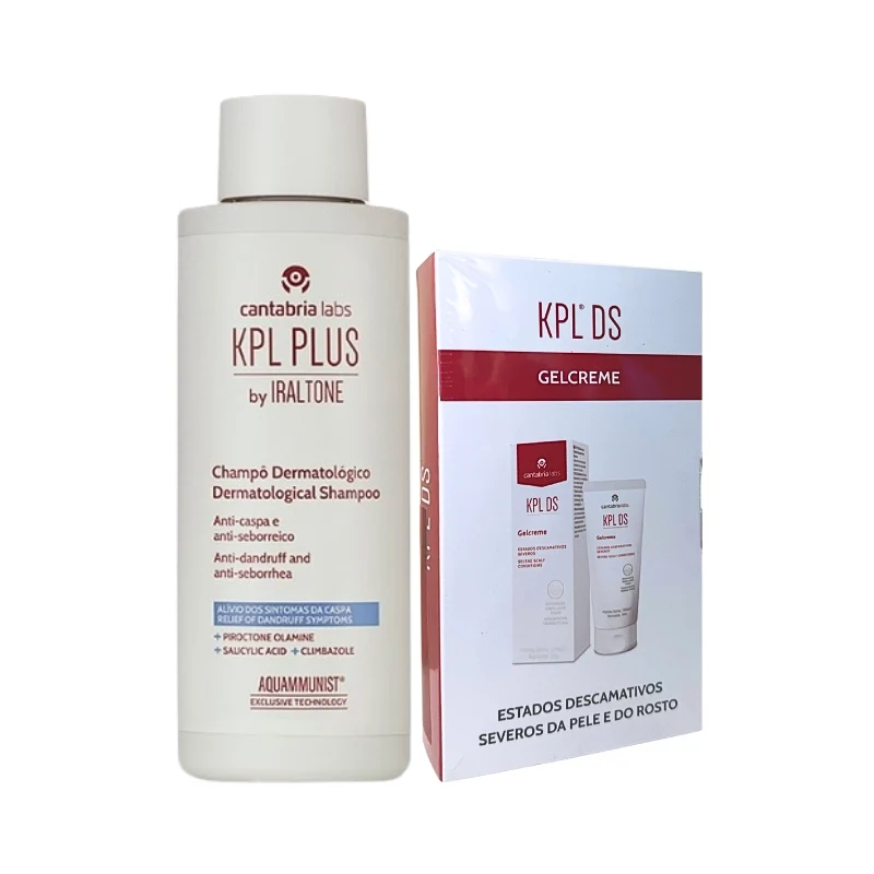 KPL Plus Dermatological Dandruff/Seborrheic Shampoo - 200ml + KLP DS Cream Gel Offer - 10ml