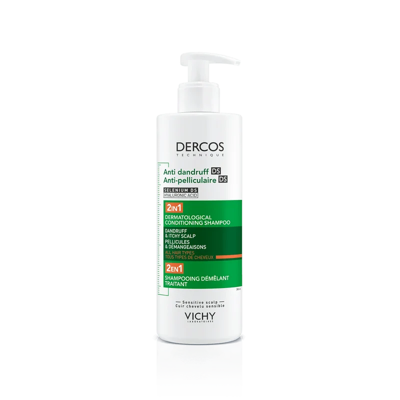 Dercos Anti-Dandruff Shampoo 2 in 1 - 400ml