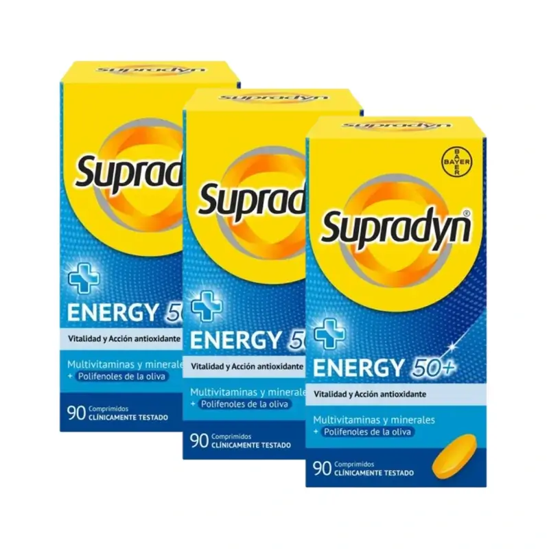 Supradyn Energy 50+ (x30 tablets)