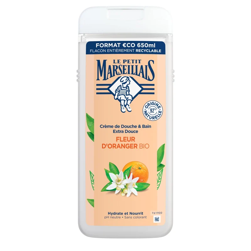 Le Petit Marseillais Shower Gel Orange Blossom - 650ml