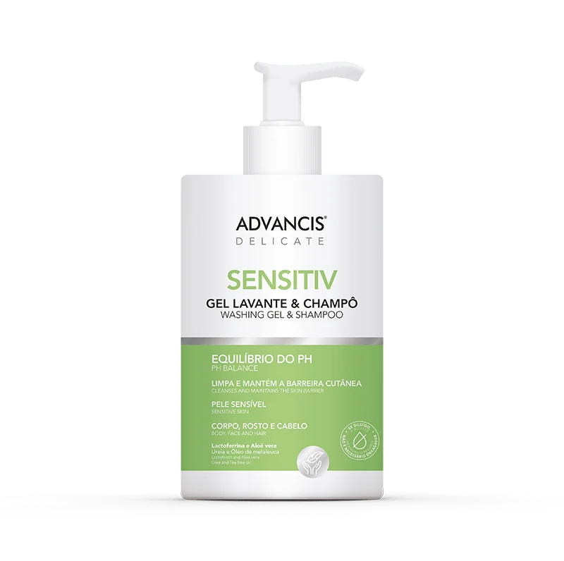 Advancis Delicate Sensitiv Wash Gel/Shampoo - 500ml