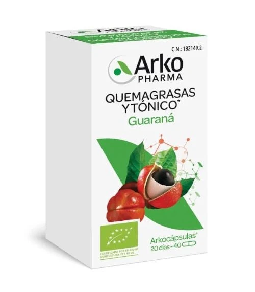 Arkopharma Guarana Bio Capsules (x40 units)