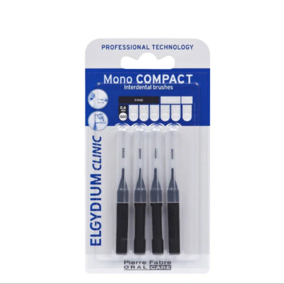 Elgydium Clinic Black Mono Compact Brush (x4 units)