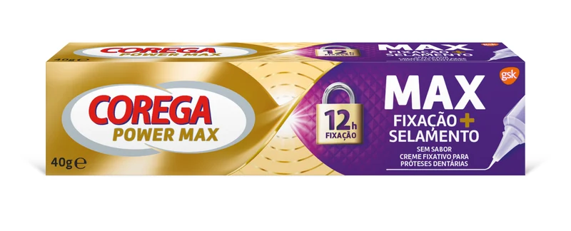 Corega Maximum Sealing Prosthesis Fixer Cream - 40g