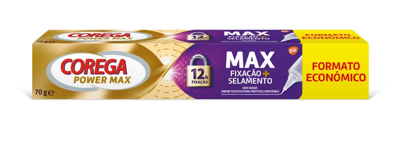 Corega Maximum Sealing Prosthesis Fixer Cream - 70g