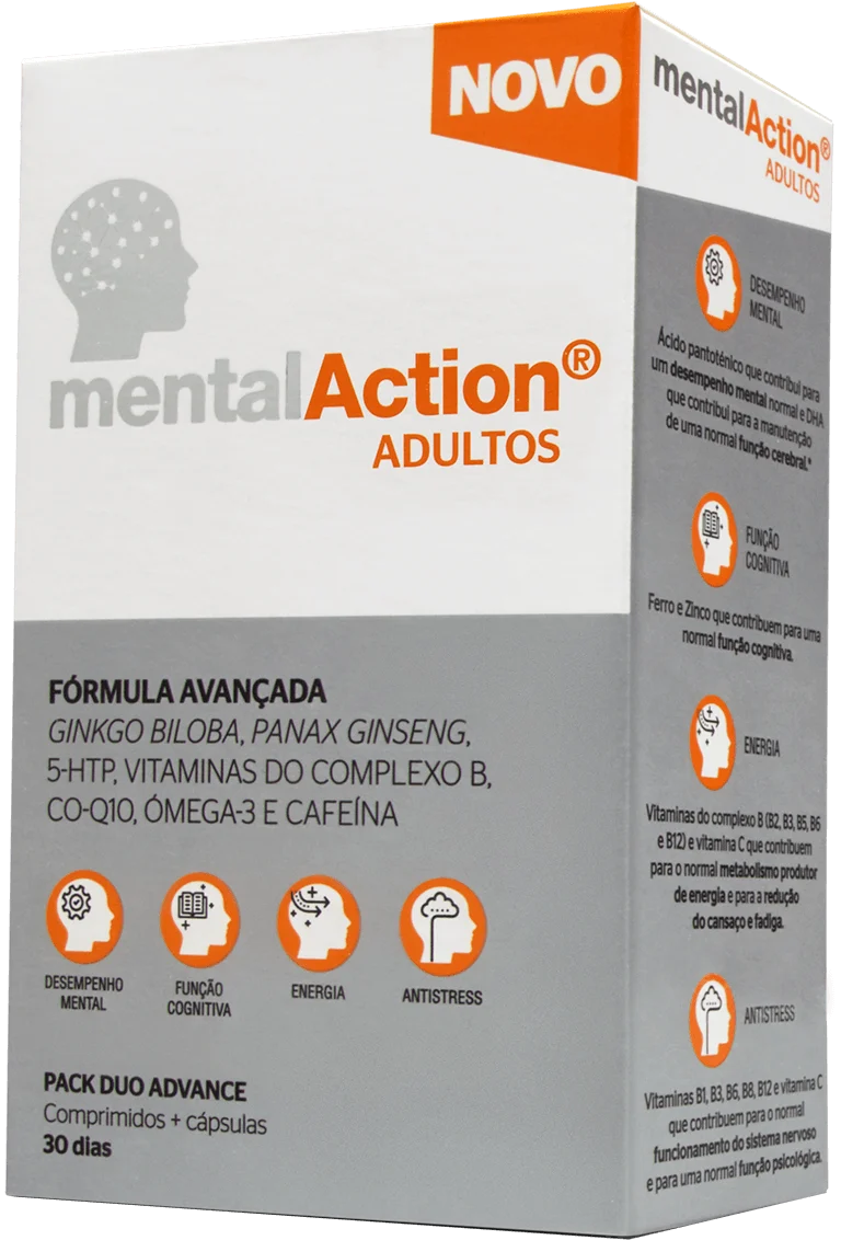 Mentalaction Adult Pills (x30 units) + Capsules (x30 units)