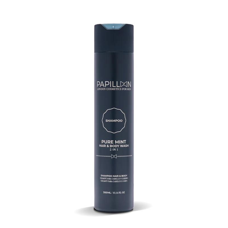 Papillon Pure Mint Hair / Beard Shampoo - 300ml