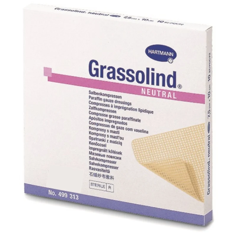 Grassolind Ointment Compress - 10x20cm (x30 units)