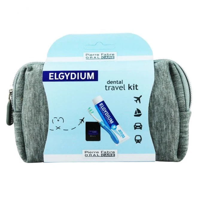 Elgydium Travel Kit Toothpaste 38 + Medium Toothbrush