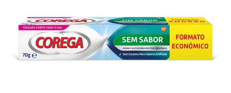 Corega Fixing Cream Flavorless Prosthesis - 70g