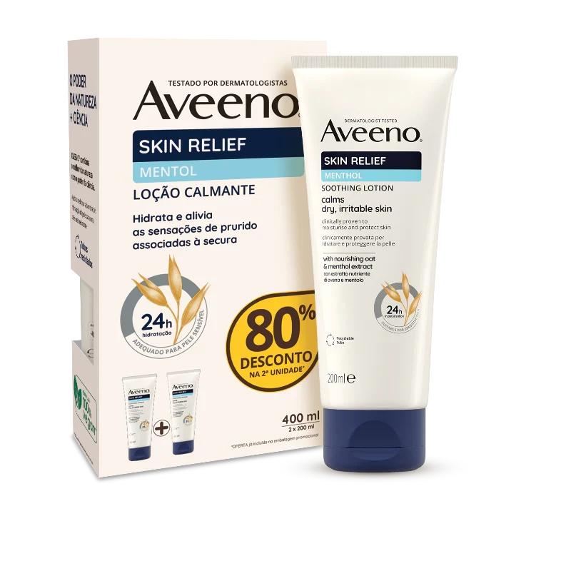 Aveeno Skin Relief Menthol Cream (x2 units) Promotion