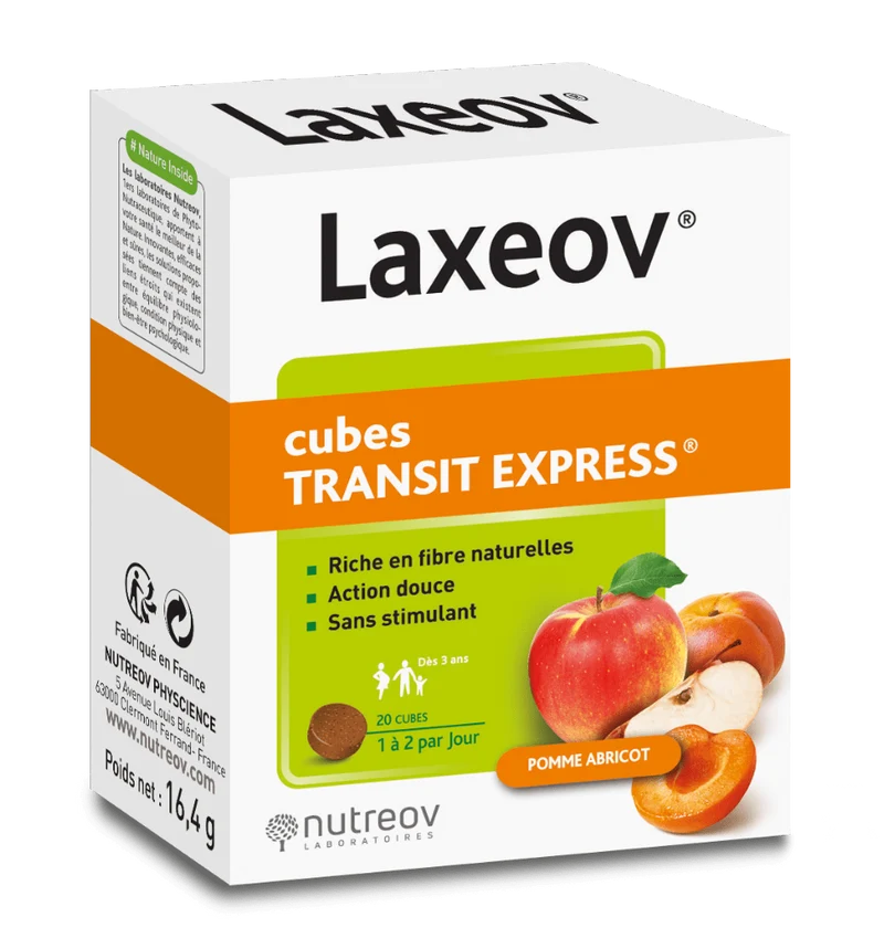 Nutreov Laxeov Apple / Apricot Cubes (x20 units)