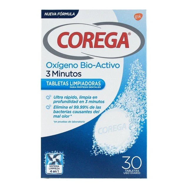 Corega Bio Active Tablets Prosthesis (x30 units)