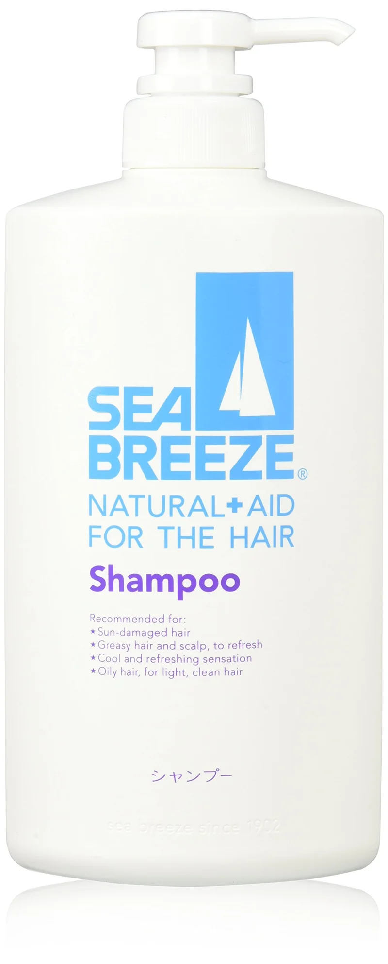 Seabreeze Shampoo 600Ml - Refreshing Daily Cleanser for All Hair Types