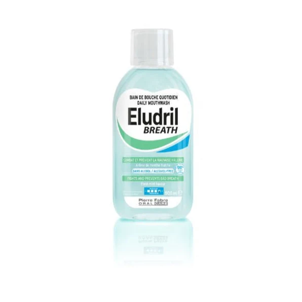 Eludril Breath Mouthwash - 500Ml