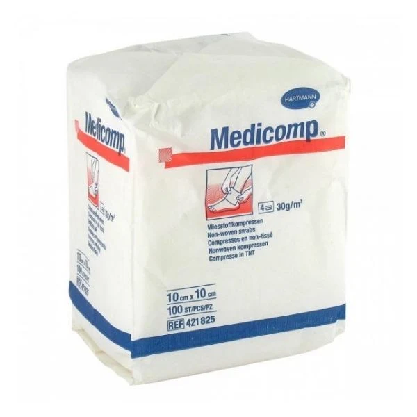 Medicomp Compress - 10x10cm (x100 units)