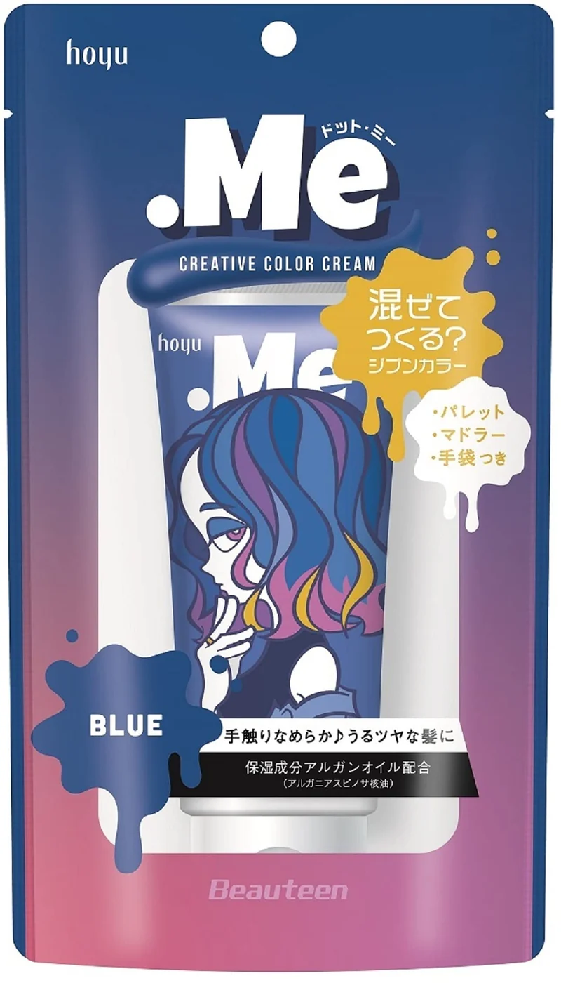 Beauteen Beautyne Creative Color Cream Blue – Mix for Lightened Hair