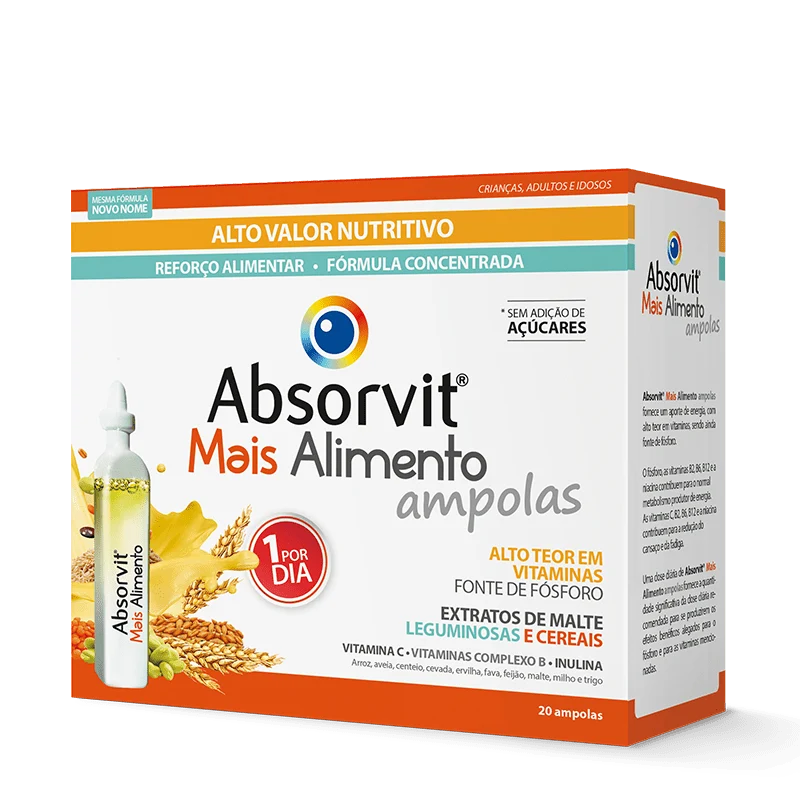 Absorvit Mais Alimentos Solution (x20 ampoules)