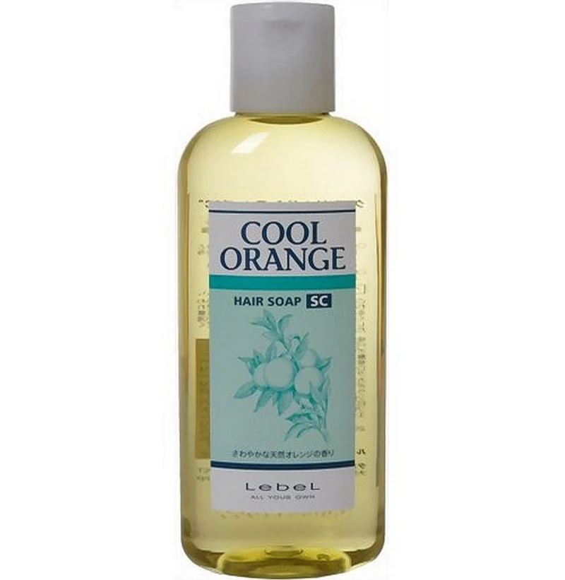 LebeL Cool Orange Hair Soap 200ml - Super Cool Sc by LebeL