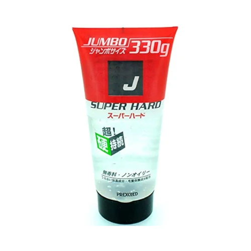 Yanagiya Main Store J Super Hard Gel 330G Long-lasting Hair Hold