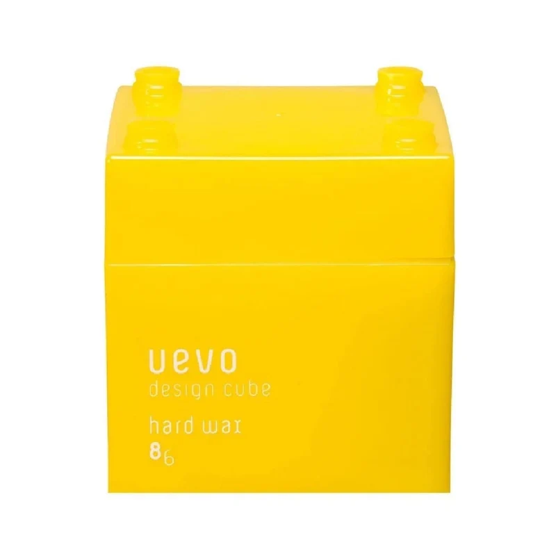Demi Cosmetics Uevo Design Cube Hard Wax 80G - Strong Hold Hair Styling Wax