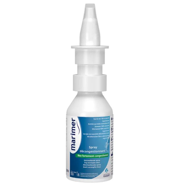 Marimer Nasal Decongestant Spray Essential Oils - 20ml