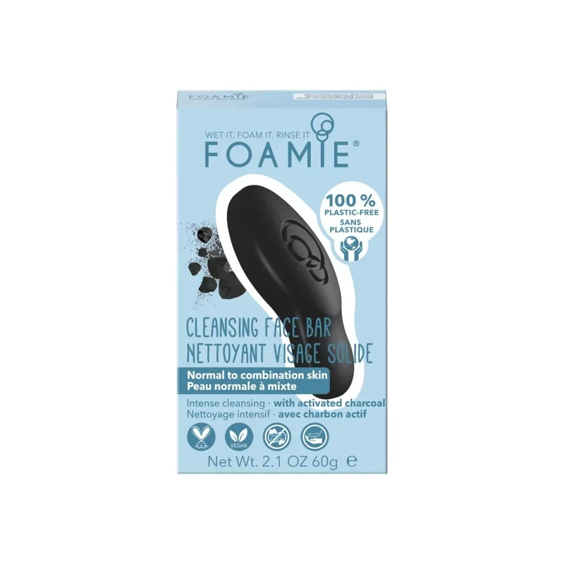 Foamie Face Bar_ Activated Charcoal - 60g