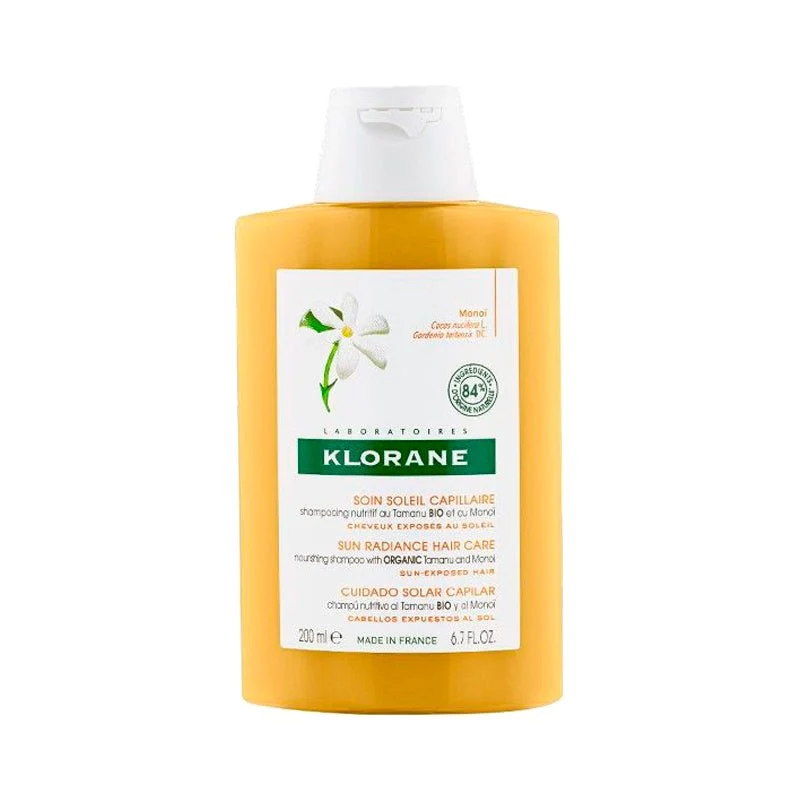 Klorane Solar Polysianes Nourishing Shampoo - 200ml
