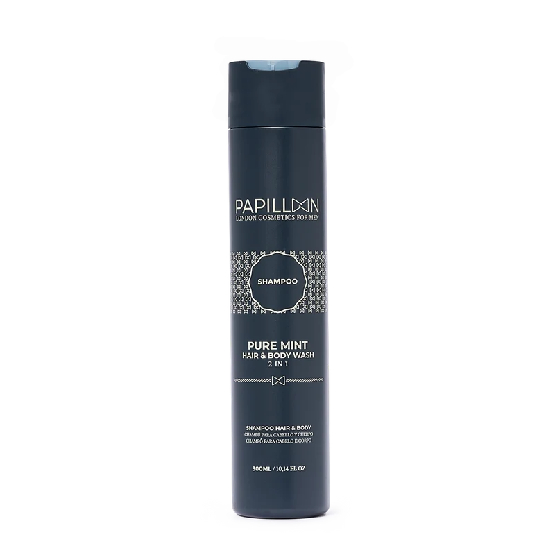 Papillon Pure Mint Hair / Beard / Body Shampoo - 100ml