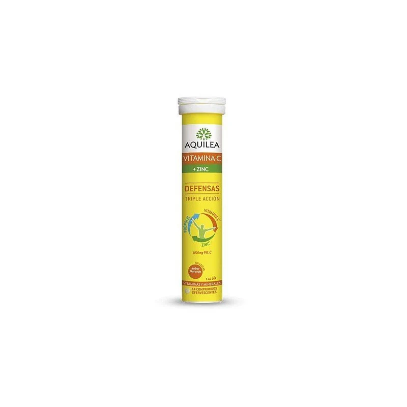Aquilea Vitamin C + Zinc Effervescent Tablets (x14 units)