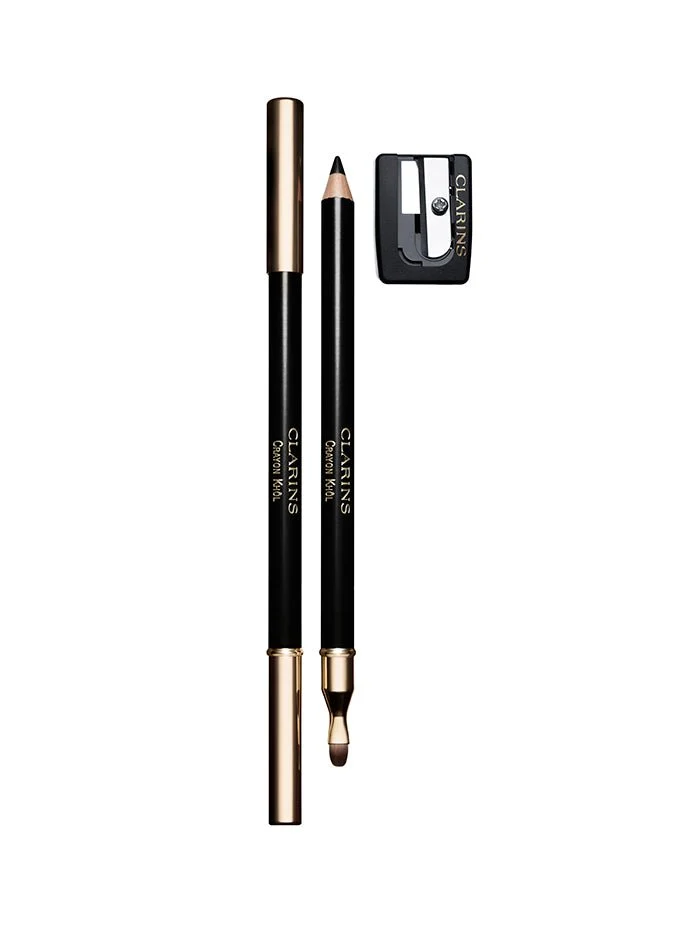 Clarins Crayon Khôl 01 - CARBON BLACK (with pencil sharpener) 1,05g