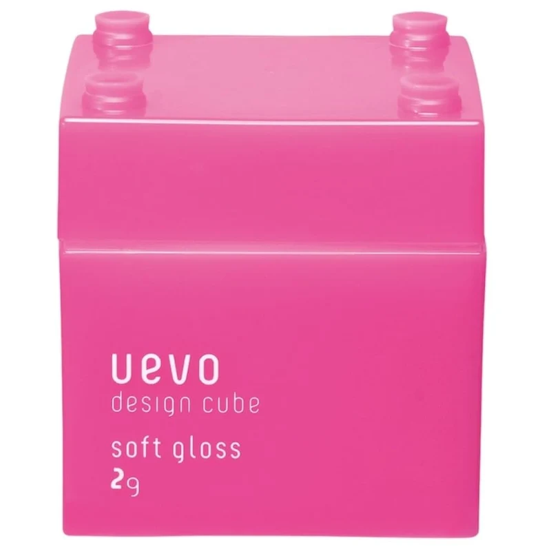 Uevo Design Cube Demi Cosmetics Soft Gloss 80g Wax Pink