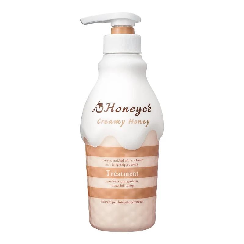 Honeyche Creamy Honey Treatment 470ml - Damage Repair & UV Care -