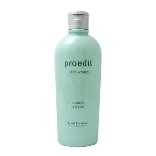 LebeL Proedit Care Works Shampoo Soft Fit 300ml - White Bottle