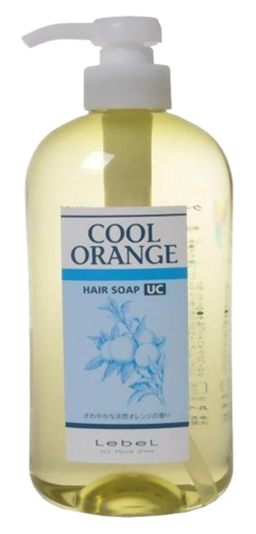LebeL Cool Orange Hair Soap UC 600ml - Refreshing Hair Cleanser