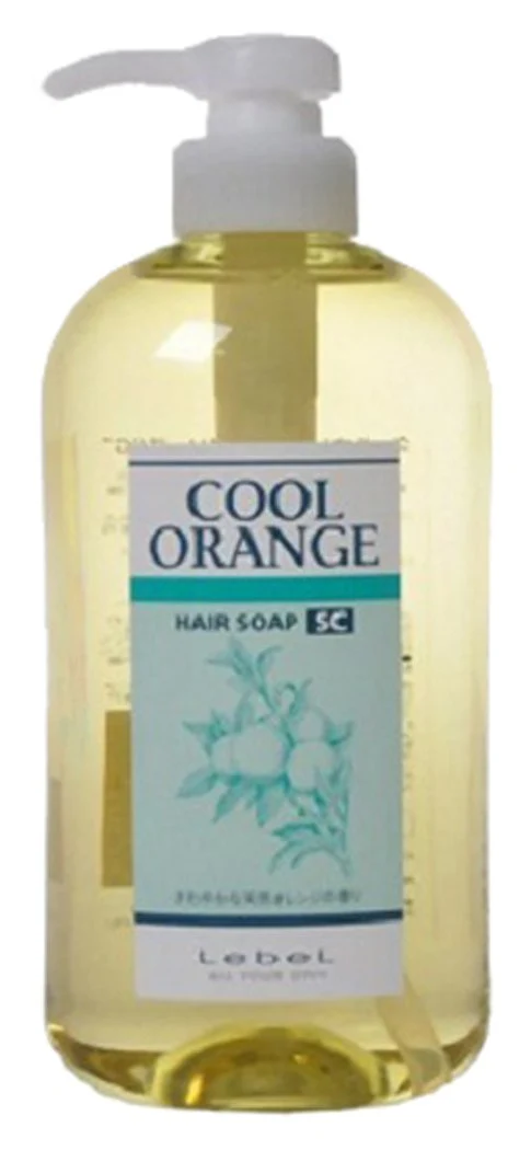 LebeL Cool Orange Hair Soap Sc 600Ml - Revitalize and Cleanse Your Hair