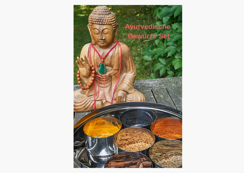 Ayurvedische Gewürze Set