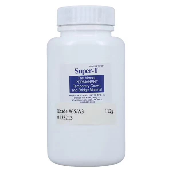 Super T Temporary Crown und Bridge Material