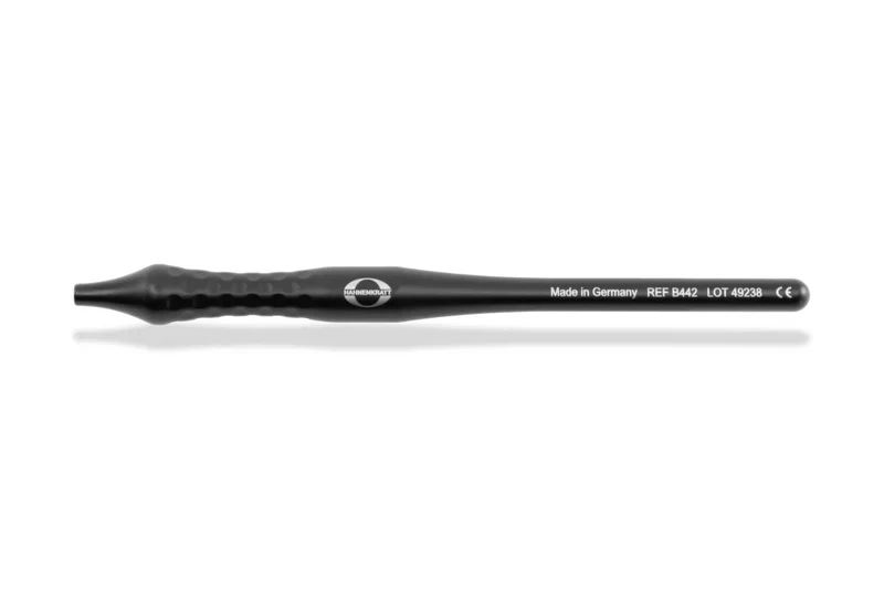 Hahnenkratt BLACK ERGOtouch Griff Edelstahl