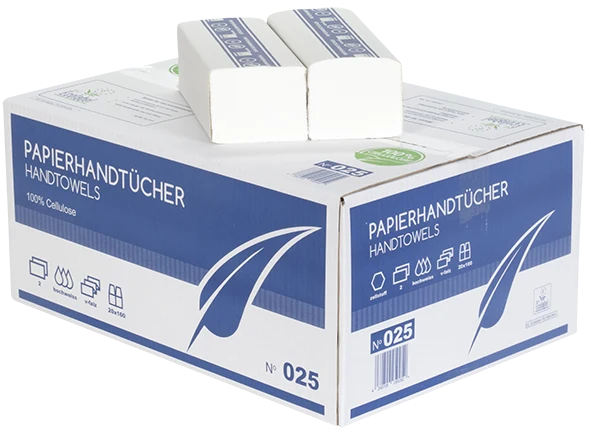 Papierhandtücher hochweiß Z Faltung