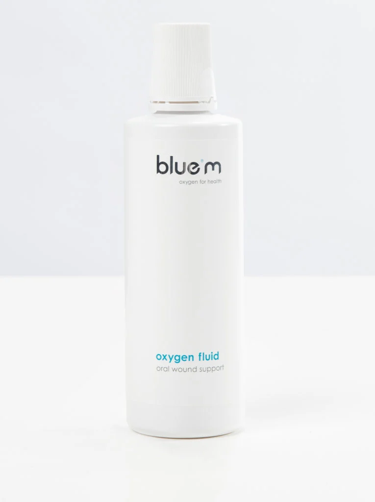 Blue m Sauerstoff Fluid