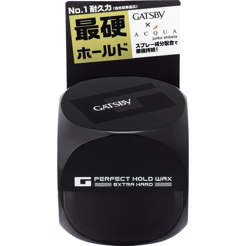 Gatsby Perfect Hold Wax Extra Hard 60g by Mandom