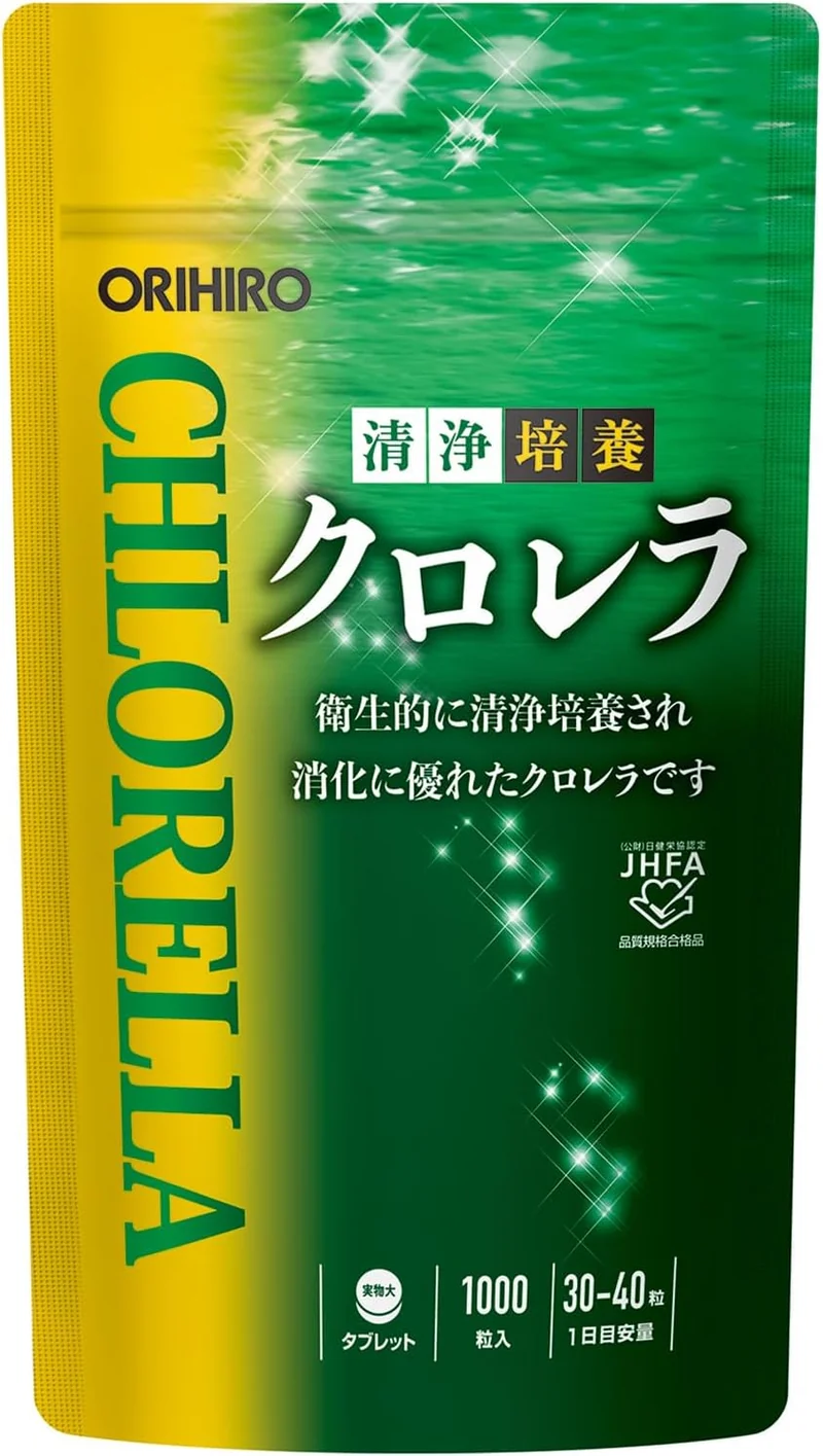 Orihiro Chlorella 900 Tablets