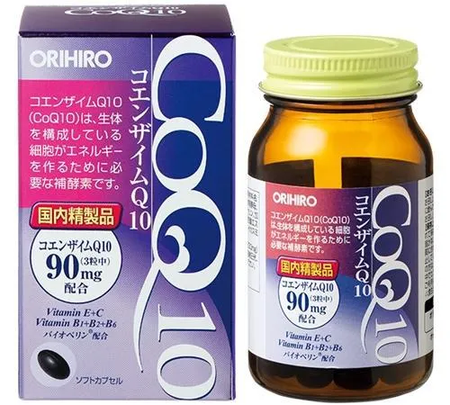 Orihiro Coenzyme Q10 90 Capsules - Japanese Vitamin And Health Care Supplements