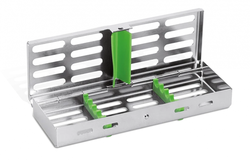 KKD® Edelstahltray für 5 Instrumente