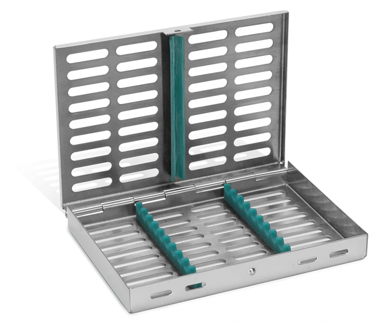 KKD® Edelstahltray für 10 Instrumente