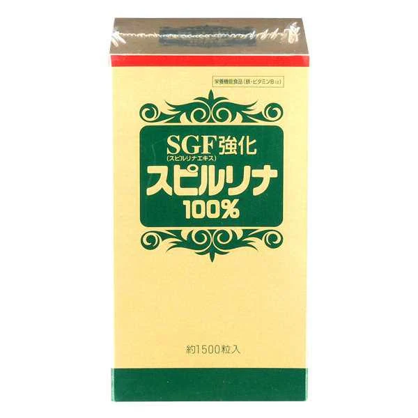 Japan Algae Sgf Enhanced Spirulina 100% 1500 Tablets