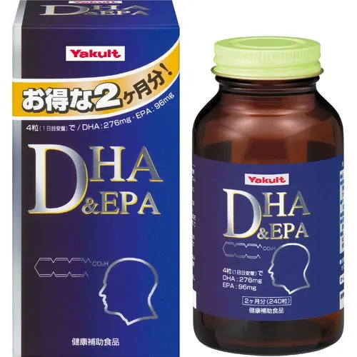 Yakult Dha & Epa 450mg × 240 Tablets